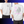 White t-shirt with warrior design and text on front and back, worn by a person.