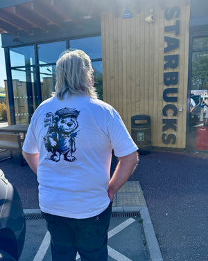 Big Oggie Golf Bear Graffiti T-Shirt