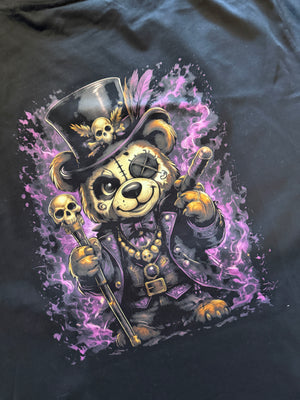 BARON SAMEDI BEAR T-SHIRT BLACK
